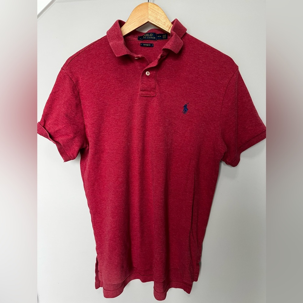 POLO RALPH LAUREN CUSTOM FIT MENS SHIRT IN LIKE NEW CONDITION